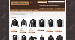 Desktop Screenshot of hainedepiele.com